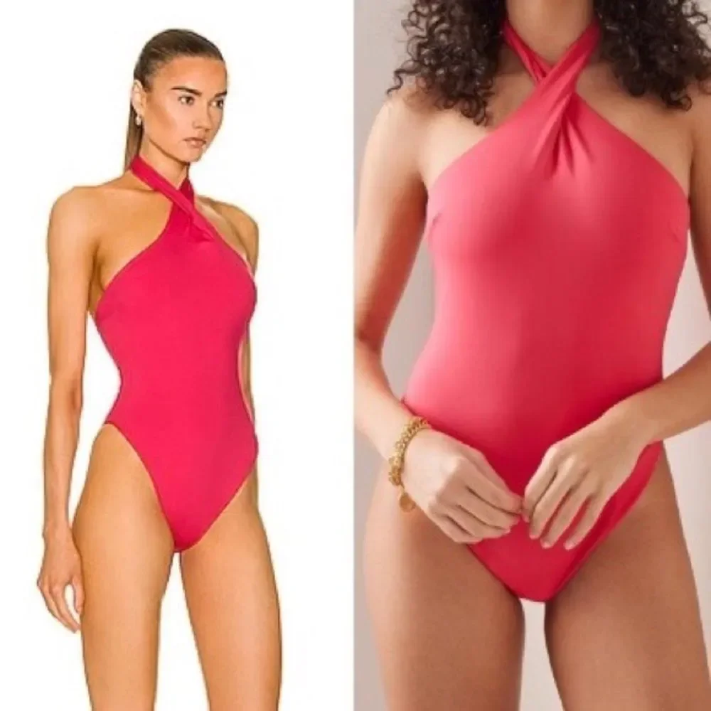 AEXAE Twist One Piece Swimsuit NWT - Picture 3 of 10